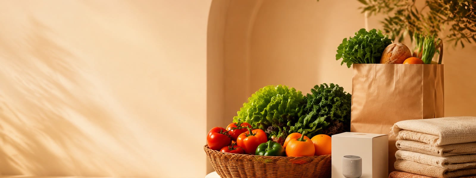 Fresh produce, home essentials and electronics from local sellers